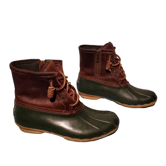 Sperry Top-Sider Zip-Up Ankle Duck Boots Women's Size 6 - Picture 2 of 8